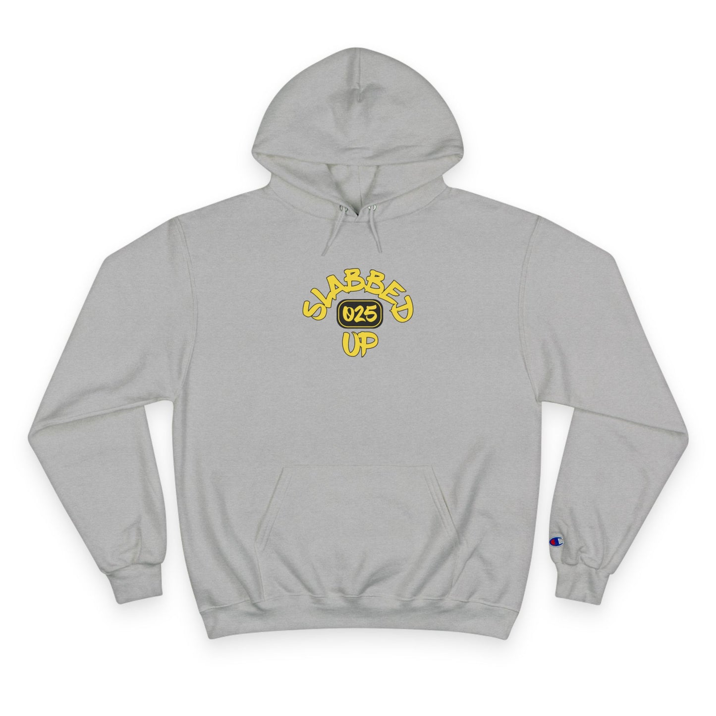 Slabbed Up 025 (Away Variant) Champion Hoodie - Pokemon Collector Apparel | Slabbed & Sealed