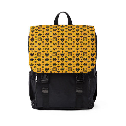 Yellow Argyle Tournament Loadout Bag