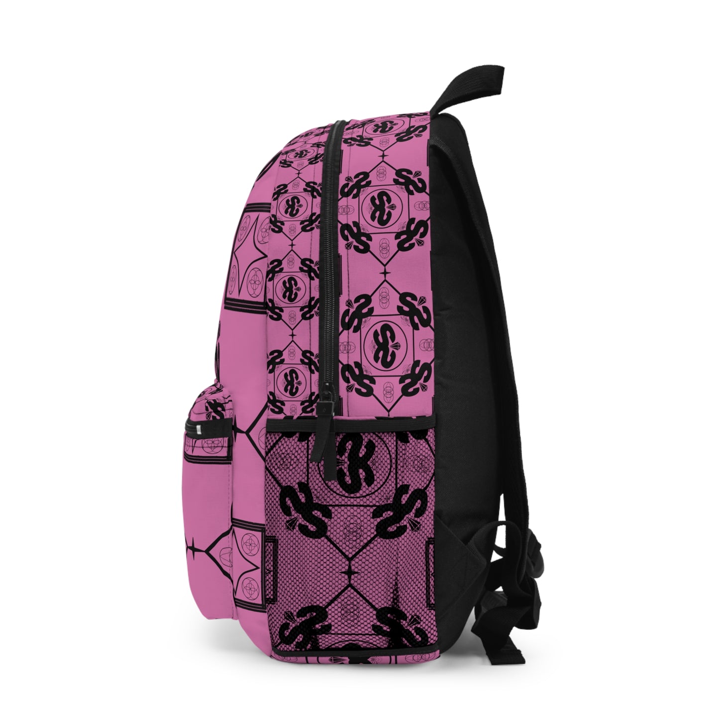 Pink Argyle Backpack - TCG Collector Bag | Slabbed & Sealed