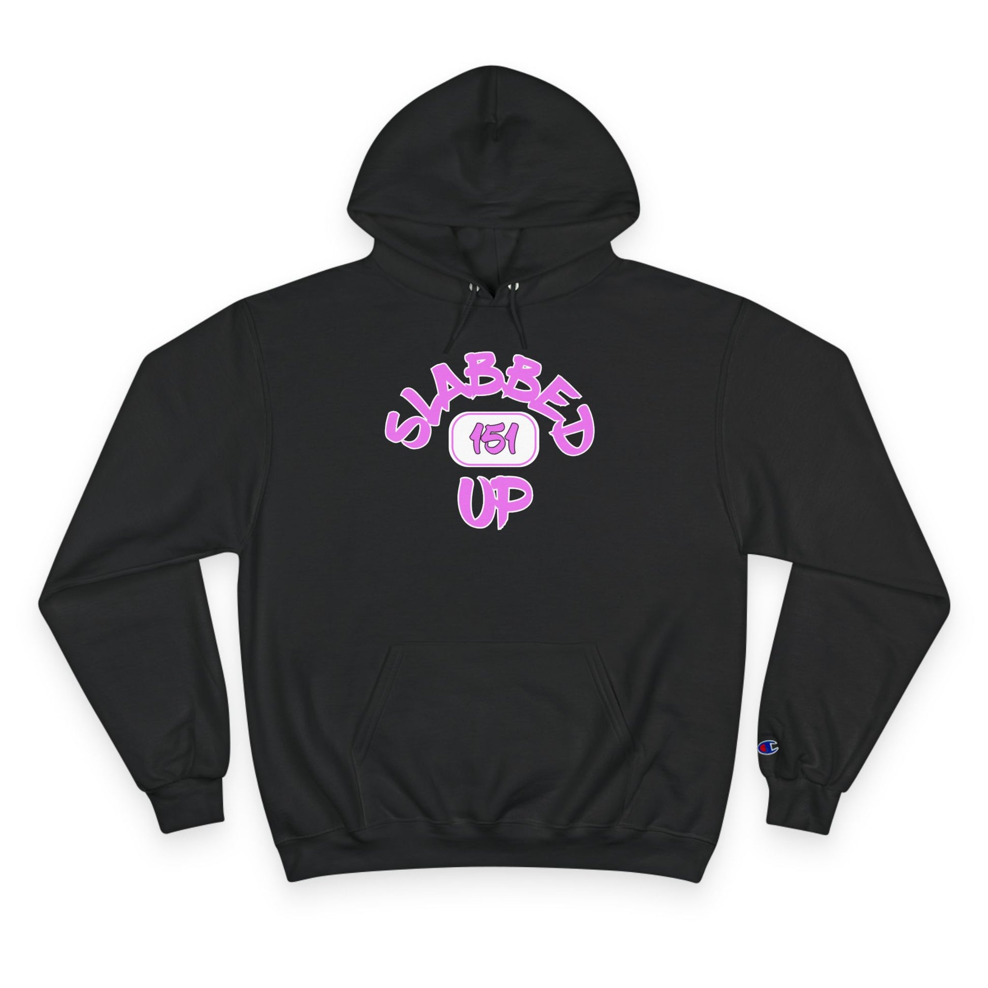 Black Champion hoodie for TCG collectors